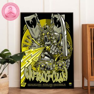 Wu Tang Clan Live Show Music At Crypto Dot Com Arena In Los Angeles CA On June 22 2025 Home Decor Poster Canvas