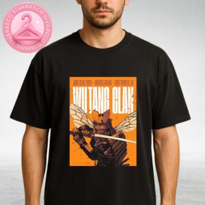 Wu-Tang Clan Poster At Dickies Arena In Fort Worth TX June 13 2025 – Samurai Bee Artwork Unisex T-Shirt