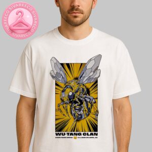 Wu-Tang Clan Show Poster In Atlanta GA State Farm Arena June 11 2025 Unisex T-Shirt