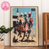 Wu-Tang Clan Portland Concert Poster Featuring Samurai Hands Artwork At Moda Center Jul 15 2025 Home Decor Poster Canvas