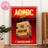Authority Zero European Tour 2025 Concert Poster At Sala Mardi Gras In A Coruna Spain With Explosive Artwork Home Decor Poster Canvas