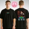 Iron Maiden Run For Your Lives World Tour 2025 Budapest Merch At Budapest Arena In Hungary On May 27 28 2025 Two Sided Unisex T-Shirt