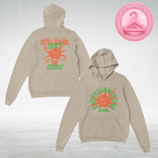 BST Hyde Park London 2025 Pullover Two Sides Unisex Hoodie