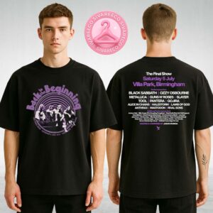 Black Sabbath Back To The Beginning Event Tee Two Sides Unisex T-Shirt