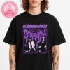 Blink-182 Tour Tee Featuring Screaming Cartoon Goat Character On Black Vintage Punk Rock Design Unisex T-Shirt