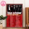Airbourne Tour Poster Full Color Speaker Blast Design at Rock City in Nottingham UK Gutsy Europe Tour 2026 Home Decor Poster Canvas