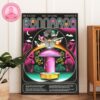 Authority Zero European Tour 2025 Concert Poster At Sala Mardi Gras In A Coruna Spain With Explosive Artwork Home Decor Poster Canvas