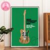 Cut Copy Australia And North America Tour Poster 2025 Featuring Colorful Abstract Artwork With Full City Date Lineup Home Decor Poster Canvas