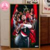 Damian Lillard  Portland Trailblazers Reunion Team New Look NBA 2025 Poster Canvas For House Decor
