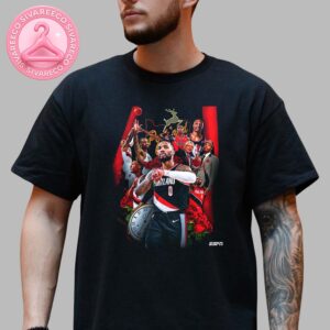 Damian Lillard Trail Blazers Homecoming NBA 2025 Unisex T-Shirt