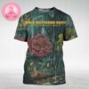 Stick Figure Live Poster At Levitate Festival In Marshfield Massachusetts On July 12 2025 Featuring Skateboarding Dog Artwork All Over Print Shirt