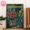 Dark Star Orchestra Summer Tour Poster Featuring Psychedelic Art Nouveau Queen With Bear And Garden Elements 2025 Home Decor Poster Canvas