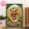 Area 53 Festival Poster Skull Crown Flame Artwork with Lineup in Austria – July 16–18 2026 Home Decor Poster Canvas