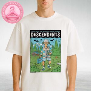 Descendents Concert Poster At Punk In The Park In Denver Colorado On July 19 2025 Mountain Cabin Chill Unisex T-Shirt