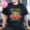 Dirty Heads Wavelength California Tour Tee Featuring Minimalist Palm Wave And Sunset Graphic Two Sides Unisex T-Shirt
