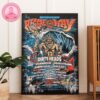 Catfish And The Bottlemen Concert Poster At Glasgow Green In Glasgow UK On July 9 2025 With Vintage Arcade Artwork Home Decor Poster Canvas