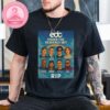 Dua Lipa Radical Optimism Tour Poster Featuring Sparkling Glamour Portrait For 2024 North America Shows With Special Guest CIL Two Sides Unisex T-Shirt