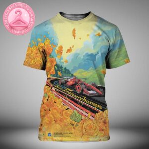 Ferrafi Belgian Grand Prix Francorechamps Round 13 On 34 On July 27 2025 All Over Print Shirt