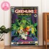 Grateful Dead 60th Anniversary Art Poster Featuring Dancing Skeletons And Golden Gate Bridge Scene By Mike DuBois Home Decor Poster Canvas