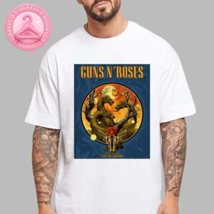 Guns N Roses 2025 Vasil Levski National Stadium On 21 July In Sofia Bulgaria Unisex T-Shirt