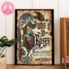 Dave Matthews Band Concert Poster At Pine Knob Music Theatre In Clarkston Michigan On July 9 2025 With Wild Train Artwork Home Decor Poster Canvas