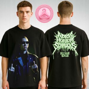 Ice Nine Kills Adios Horror Shmucks Middle Finger Design All Over Print Shirt