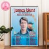 Julian Lage Summer Tour Poster For July 9 To August 15 2025 Featuring Floral Guitar Illustration Across Europe And USA Home Decor Poster Canvas