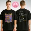 Green Day Tour T-Shirt South America 2025 Chile Show Anime Art Design Two Sides Unisex T-Shirt