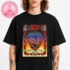 Hozier Concert Poster At Missoula Fairgrounds In Missoula MT On July 4 2025 Featuring Raven Antler And Moonlit Nature Artwork Music Wall Art Unisex T-Shirt
