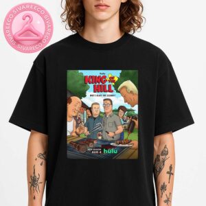 King Of The Hill Season 2 Official Poster For Hulu Premiere On August 4 Featuring Backyard BBQ Scene Unisex T-Shirt