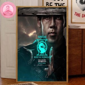 Kung Lao Mortal Kombat II Movie Official Releasing On October 24 2025 Home Decor Canvas Poster