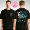 Hozier Tour Poster At Harris Park In London Ontario On July 8 2025 Featuring Sword Raven And Rose Artwork Unisex T-Shirt