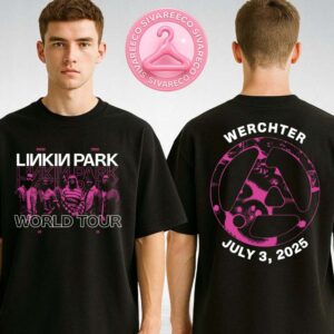 Linkin Park From Zero World Tour 2025 Tee Concert At Rock Werchter Festival In Werchter Belgium On July 3 2025 Two Sides Unisex T-Shirt