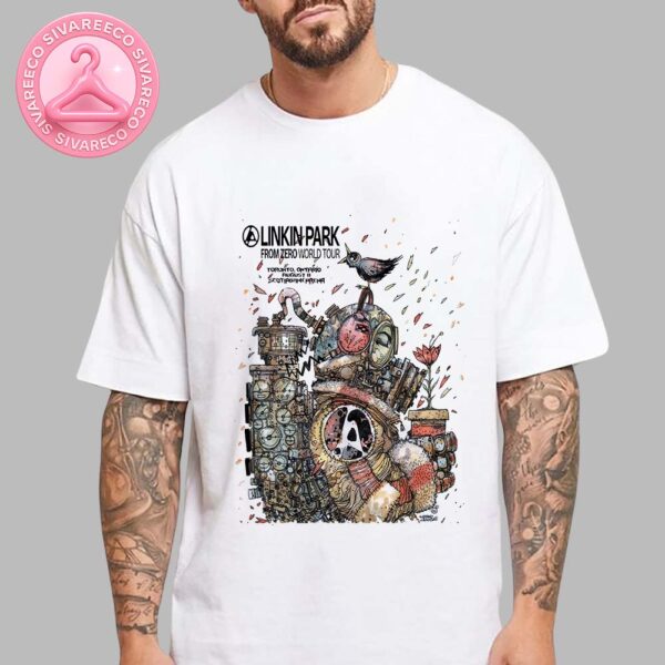 Linkin Park From Zero World Tour On August 8 2025 At Scotiabank Arena Toronto Ontario On Unisex T-Shirts