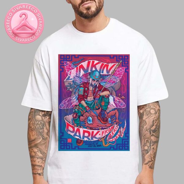 Linkin Park From Zero World Tour 2025 On July 29 At Barclays Center Brooklyn NY Unisex T-Shirts