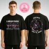 Iron Maiden Run For Your Lives World Tour 2025 France Tour Event Tee Eddie In The Catacombs Of Paris Two Sides Unisex T-Shirt