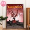 Marilyn Manson Album Poster For One Assassination Under God Chapter 1 Featuring Tentacled Cross Made Of CRT Screens Dark Industrial Artwork Home Decor Poster Canvas