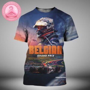 Max Verstapen Belgian Grand Prix Red Bull Racing 2025 F1 All Over Print Shirt