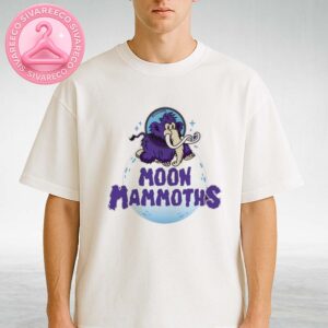 Moon Mammoths Purple Tee Mascot Graphic Shirt – Erie Seawolves Alternate Logo 2025 Unisex T-Shirt