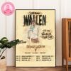 Maroon 5 Love Is Like US Fall Tour 2025 Poster – Butterfly Flame Artwork with Claire Rosinkranz – Full American Tour Dates Home Decor Poster Canvas
