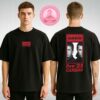 Oasis Band World Tour 2025 Shirt Featuring Liam And Noel Gallagher Live At Principality Stadium In Cardiff UK Two Sides Unisex T-Shirt