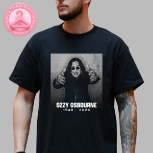 Ozzy Osbourne RIP Black Sabbath In loving Memories 1948-2025 Unisex T-Shirts
