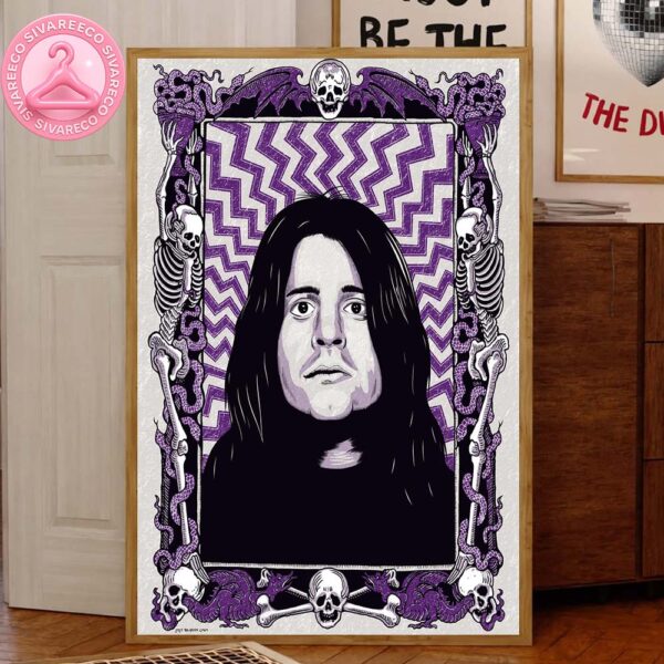 Ozzy Osbourne RIP Black Sabbath In loving Memories 2025 Home Decor Canvas Poster