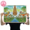 Kitchen Dwellers Summer Tour Poster At Multiple US Cities In July 2025 With Rustic Cabin Nature Art Home Decor Poster Canvas