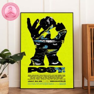 Post. Festival 2025 Poster For July 24–26 In Indianapolis IN Home Decor Poster Canvas