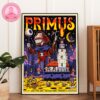 Red Hot Chili Peppers Tour Poster At Groupama Stadium In Lyon France On July 11 2023 Featuring Psychedelic Cosmic Butterfly Artwork Home Decor Poster Canvas