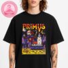 Red Hot Chili Peppers Tour Poster At Groupama Stadium In Lyon France On July 11 2023 Featuring Psychedelic Cosmic Butterfly Artwork Unisex T-Shirt