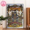 Primus Onward & Upward Poster At Vina Robles Amphitheatre In Paso Robles CA On July 5 2025 With Psychedelic Wine Label Artwork Home Decor Poster Canvas