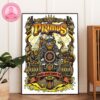 Sylosis Live Show Music At Multiple Venues Across Europe On 2026 Tour – Red Logo With Dark Spiked Artwork Home Decor Poster Canvas