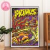 Queens of the Stone Age Tour Poster Peaceful Mountain Meadow Artwork at Mulberry Mountain in Ozark Arkansas Folk Fantasy Design 2025 Home Decor Poster Canvas